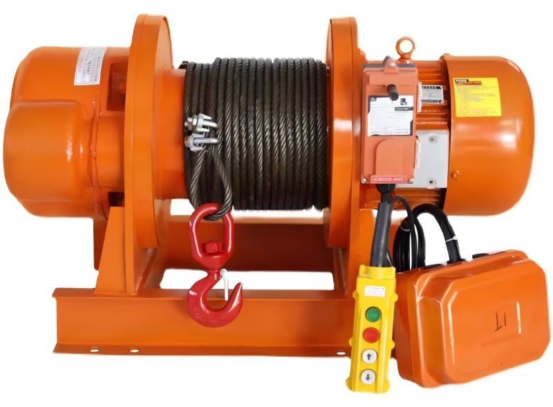 1 Ton - 10 Ton Wire Rope Electric Winch High Speed Heavy Duty Electric Winch Compact