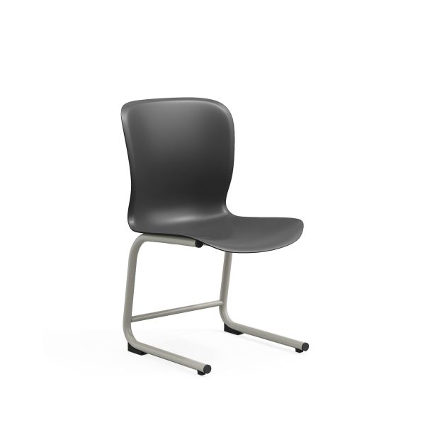 Seat Dimensions 48H×46W×43Dcm Modern Plastic Chair with Base Stand Treated Pickling Electroplating Equipped Anti slip Fixed Foot Pads Suitable Indoor Outdoor
