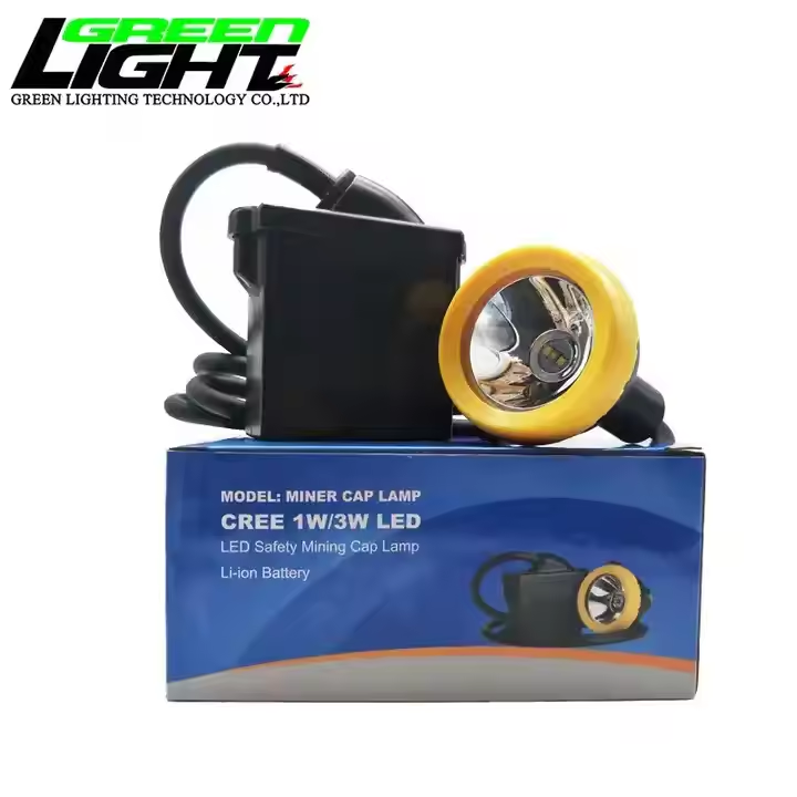 Safe Mining Cap Lamp LED Rechargeable Headlamp for Miners