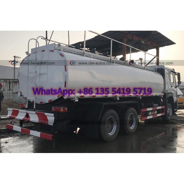 Тележка нефтяного танкера Sinotruk HOWO 6X4 336HP 371HP 20000L