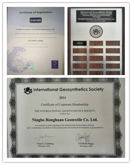 Корозия сплетенная Multifilament Geotextile полиэстера Resisitance