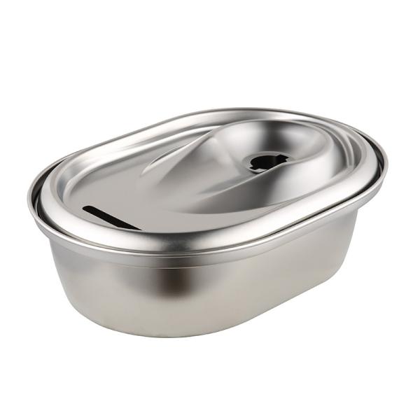 Dispensateur d'eau automatique en acier inoxydable pour animaux de compagnie