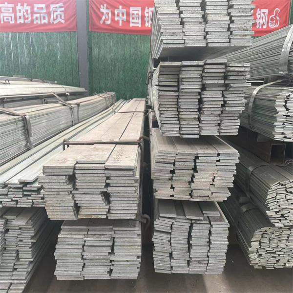 Hot Galvanized Hot Rolled Flat Steel with 6m Length and Hot Galvanization