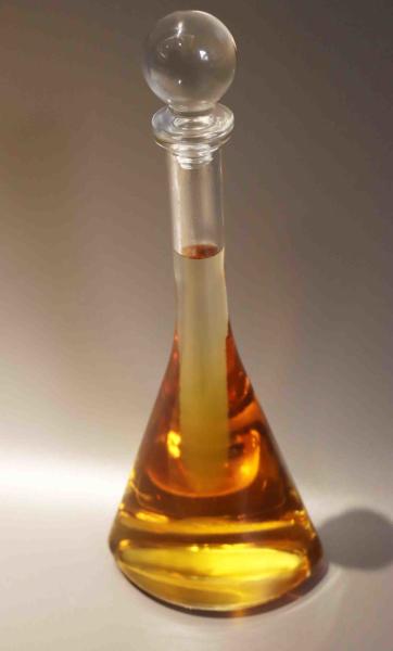 Star Trek Enterprise Replica OEM RISAN Glass Spirit Bottle 0.75L Oval Shape Long Neck
