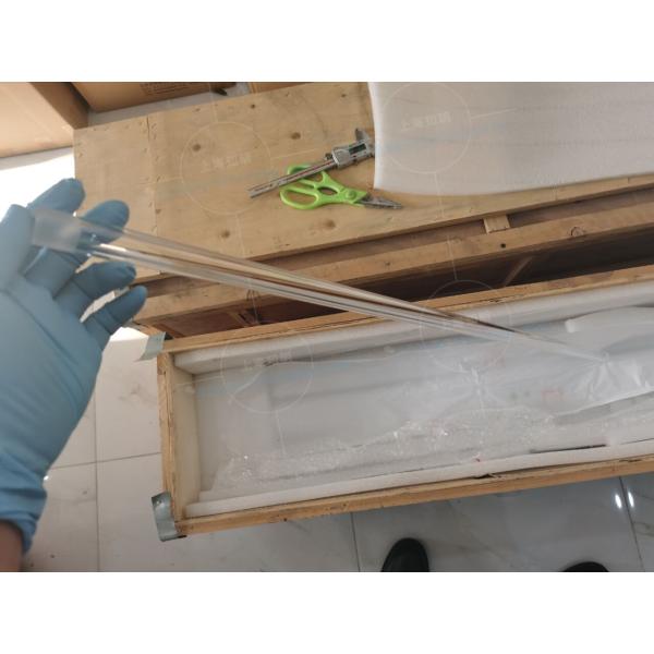 Отполированная трубка кварца Dia 200mm JGS2 JGS1 медицины