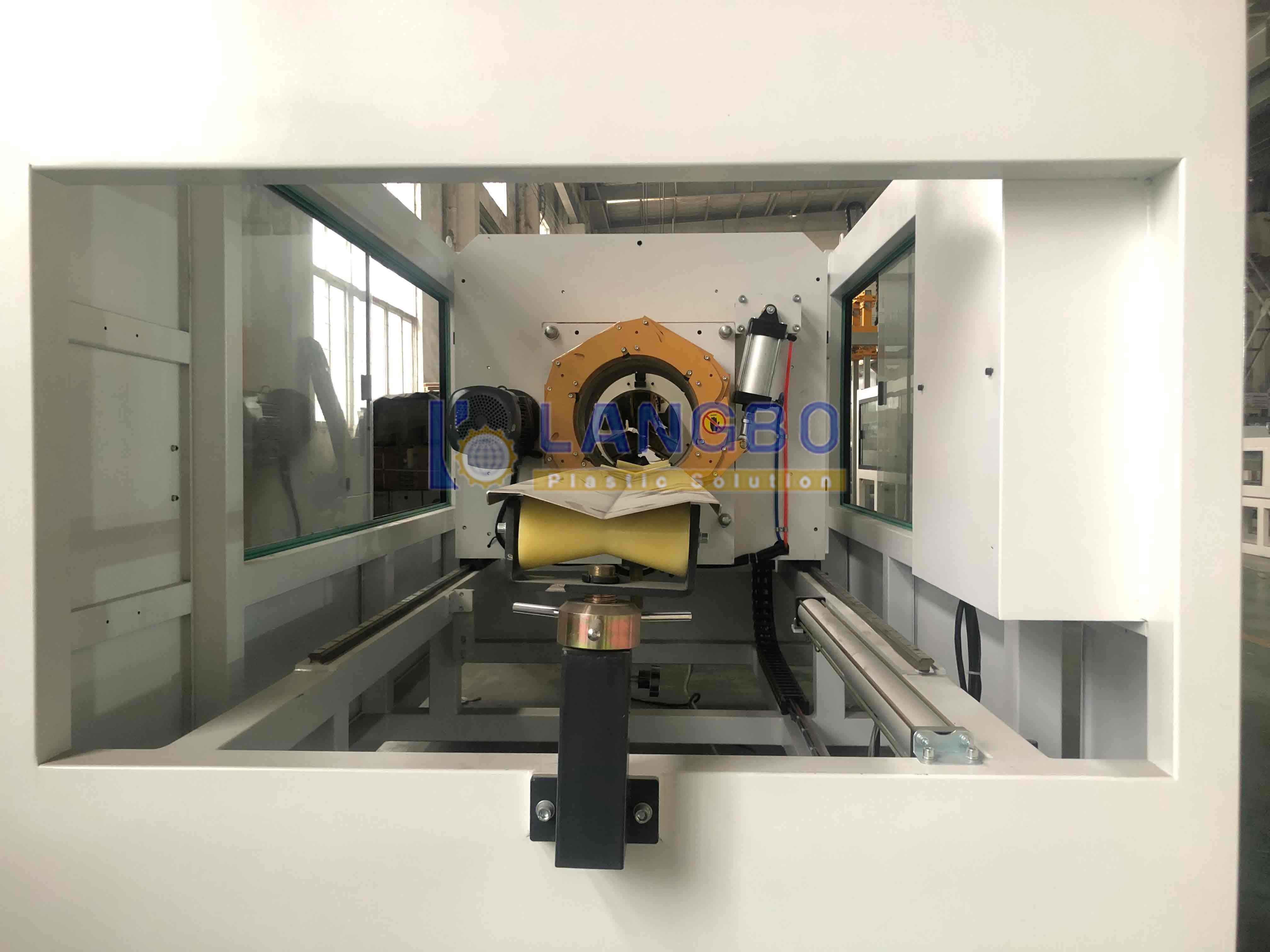PE Pipe Extrusion Line Providing High Output Capacity And Uniform Pipe Wall Thickness For Various Industries