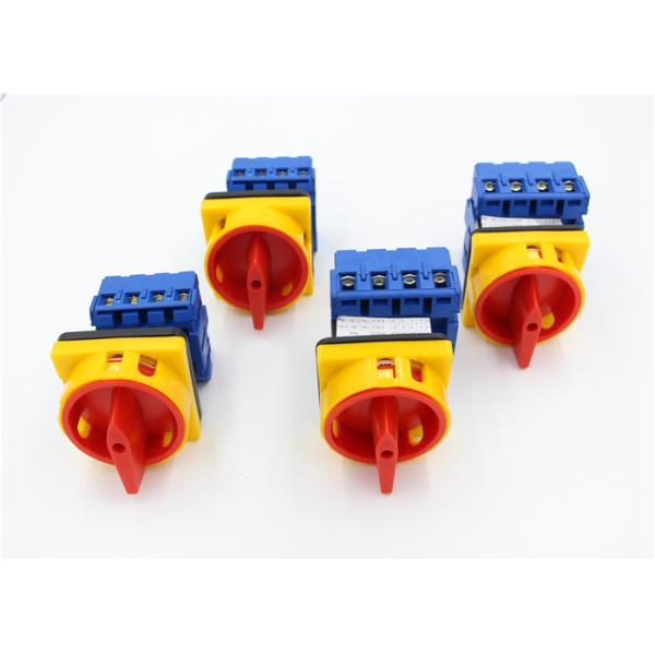 Finger Protection Main Industrial Isolator Switches Thermal Resistance