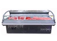 Expositor de produtos congelados balcão de autoatendimento tipo aberto para carne e peixe