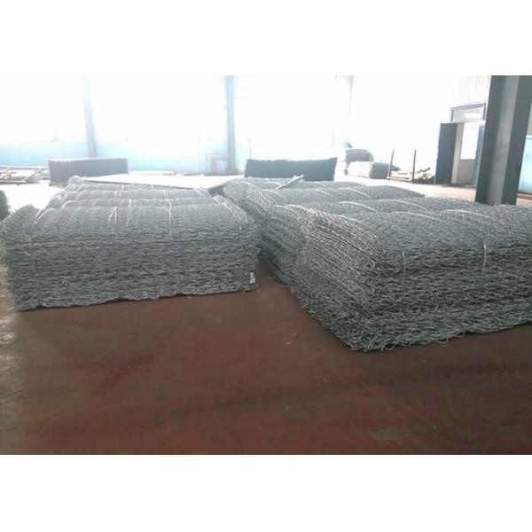 Soft structure Galvanized Steel Wire Gabion Fence System