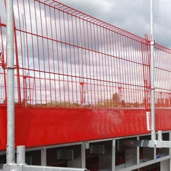 Reflective Edge Protection Barrier High-Visibility Strips Enhanced Safety in Low Light