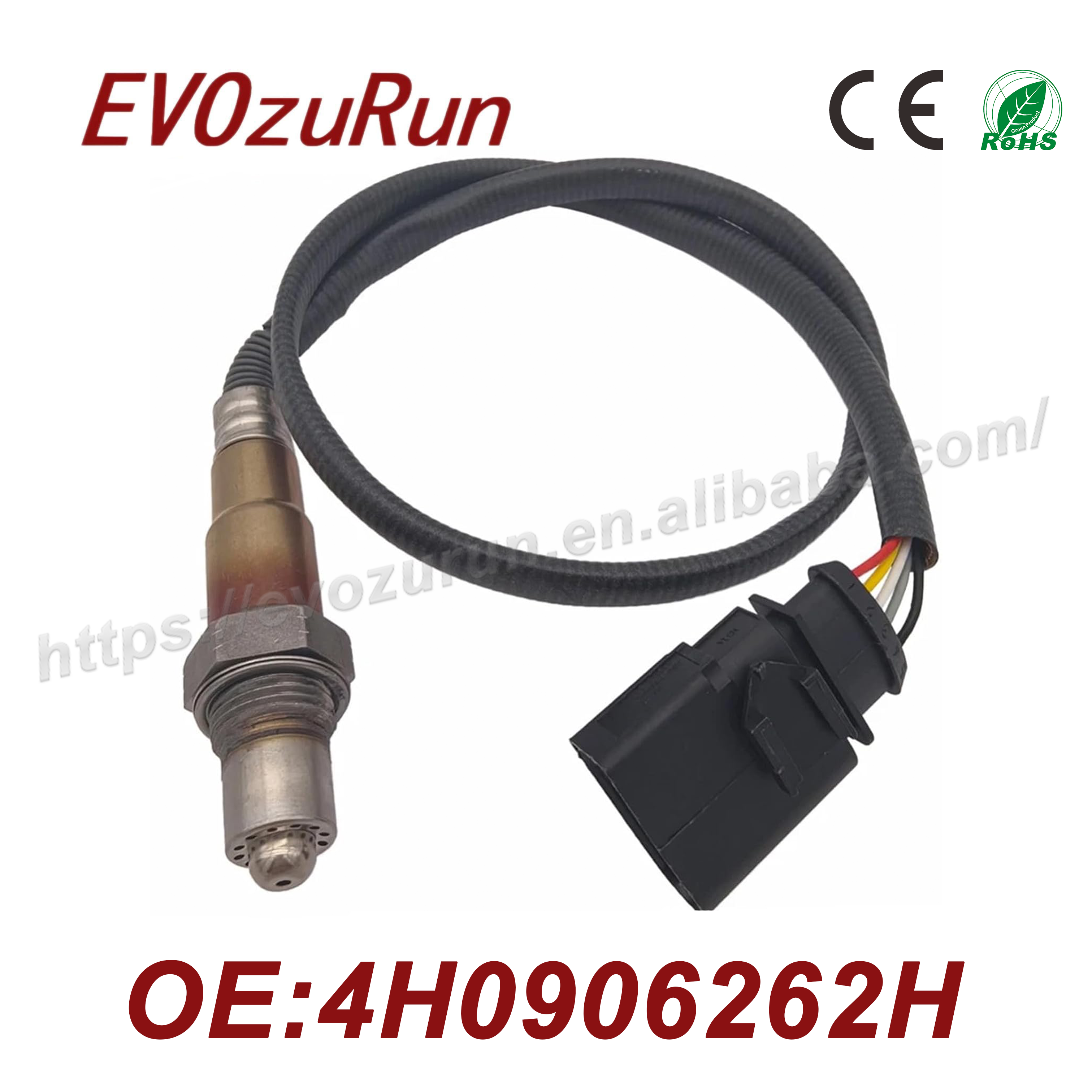 High Performance Upstream Oxygen Lambda Sensor 4H0906262H for Audi S6 C7 4.0 TFSI V8 2013-2018 S7 C7 A8 D4 4.0 TFSI 2013-2018