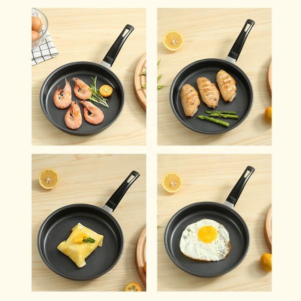 High Quality Gas Stove Iron Flat Bottom Pan Mini Fry Pans Nonstick Frying Pans For Cooking