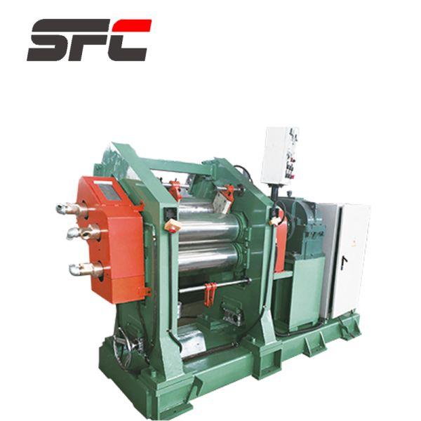PLC Controlled Automatic Process Electric Heating Rubber Calender Machine for Precision Rubber Sheet Calendering