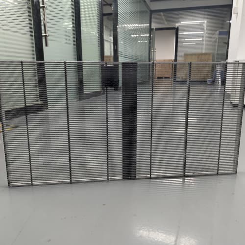 Customized LED Grille Screen DC5V For Outdoor Advertising Display IP40