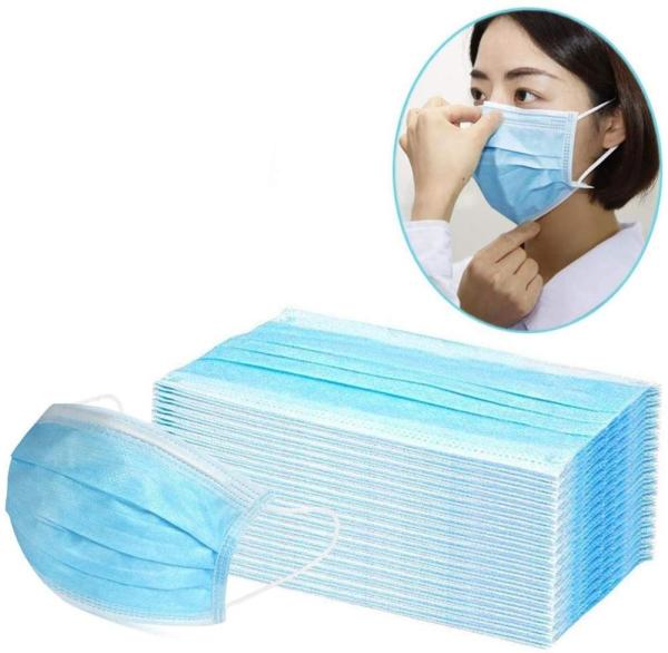 Folding Disposable Medical Mask Size 17mm * 9mm For Personal Safety