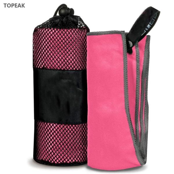 Lightweight Microfiber Suede Towel With Zip Super Absorbent Gym 50x100cm