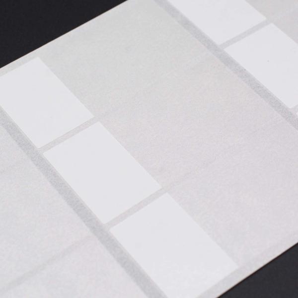 30*60-19mm 1.5mil White Matte Translucent Water Resistant Vinyl Cable Label