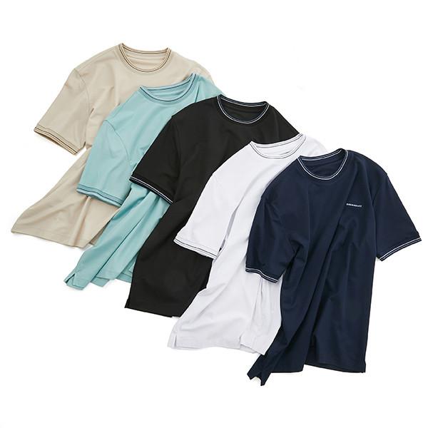 320 Gsm Custom Men'S T Shirts with Knitted Weaving Method