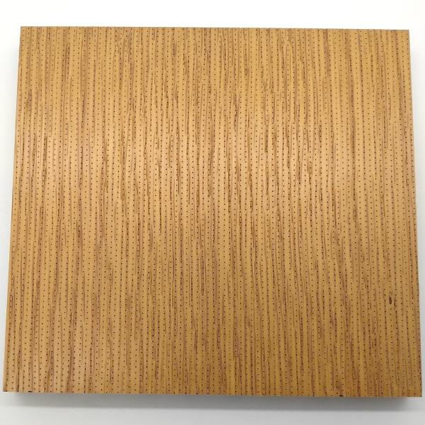 Auditorium Timber Veneer Micro Perforated Panel Absorber Acoustic Wall Panel