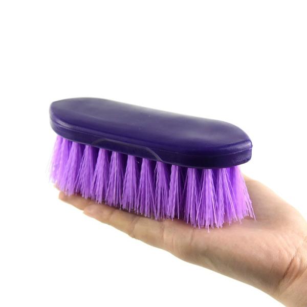 Plastic 6'' horse dandy brush equestrian products for horse grooming