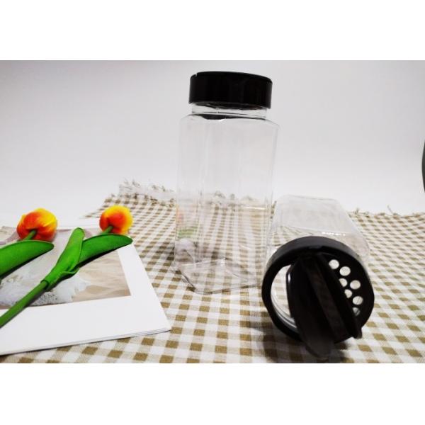 Большой вместимости 500 мл специй банки Пластиковые специй банки для домашнего хранения