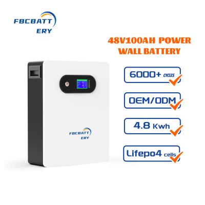 Solar Power System 48v Lithium Ion Batteries Home Energy Storage