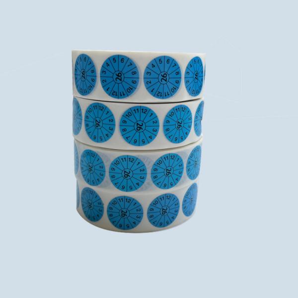 Waterproof Vinyl Fire Extinguisher Stickers , Packaging Custom Label Stickers