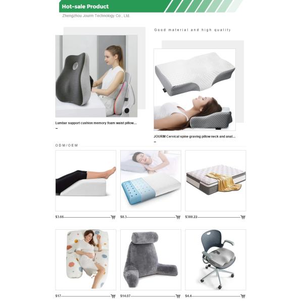 Memory Foam Filling Coccyx Orthopedic Seat Cushion for Comfortable Driving Experience