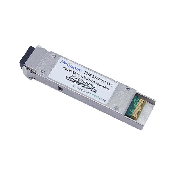 1330nmTX / 1270nmRX 10G XFP Transceptor bidireccional con alcance de 60 km