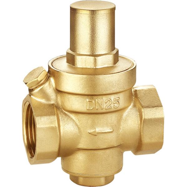 3112 Piston Type Pressure Reducing Brass Valve with Meter Outlet & Anti-dust Cap & Built-in Filter Sizes from 1/2