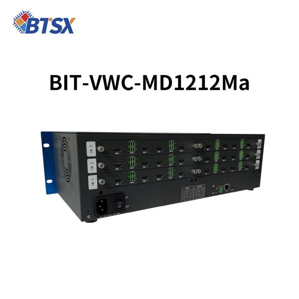 Effective Decision-Making Control Room Video Wall with 12 X HDMI 2.0 Output Interface and Maximum Resolution 4096x2160P60