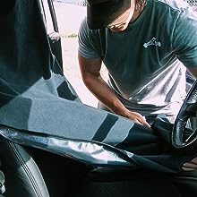 Car Seat Cover Protector, Waterproof, Front Seat Cover For Universal Car Seat, Washable Car Seat Protector