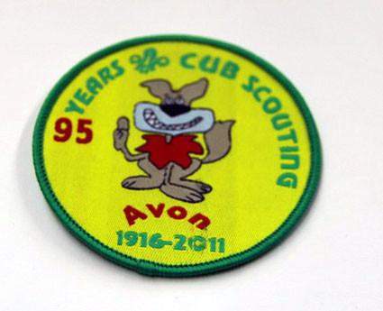 Custom Logo, Shape, Serged Edge Nonwoven Back For  kid clothes