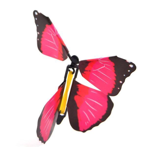 10Pcs Cartoon Birthday Card Surprise Flying Butterfly Change Freedom 4.5*3.9 Inch