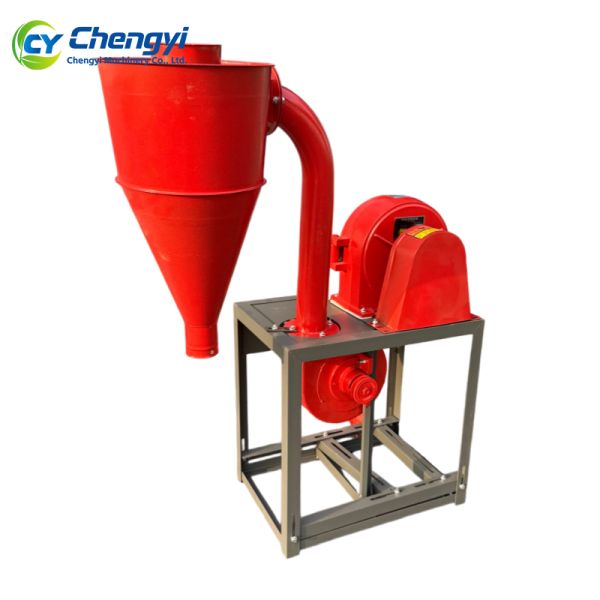 Self Priming Grain Crusher Machine Automatic Hammer Mill For Feed Grinding