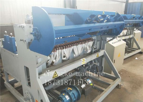 PLC Automatic Wire Mesh Welding Machine , Galvanized Wire Machine 1 Year Warranty