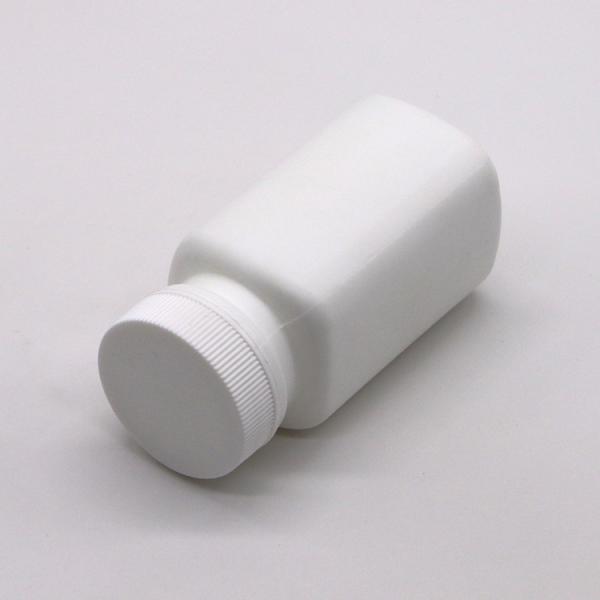 Collier et matériau de base Vial en plastique HDPE 105 ml pour le stockage de liquide stérile