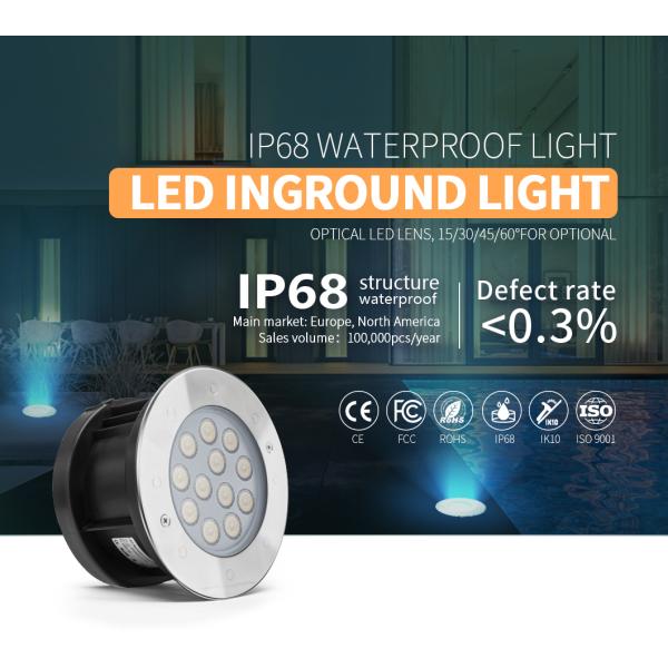 света SMD3030 3000K земли нержавеющей стали 24V 850LM 9W