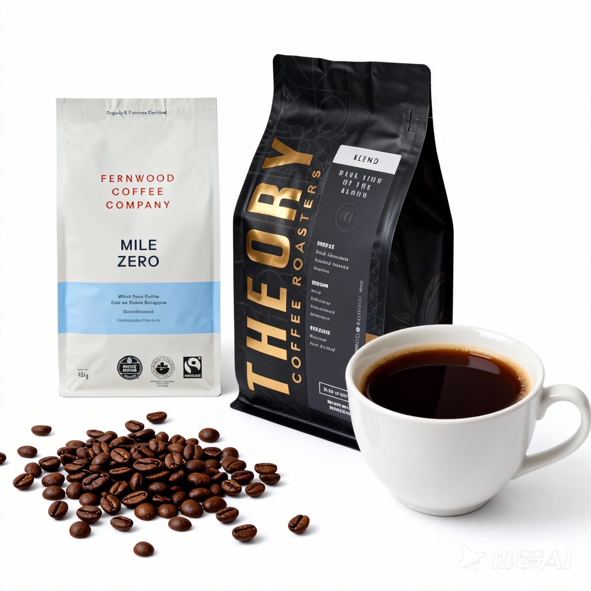 Recyclable Printed Coffee Pouches Dual Purpose Customizable 8oz-32oz
