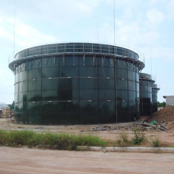 Corrosion Proof Bolted Steel Storage Tank For Waste Water With Customized Size And Easy Installation