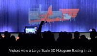 Encene o holograma, sistema de exposição holográfico para a feira profissional/concerto 10 medidores de largura