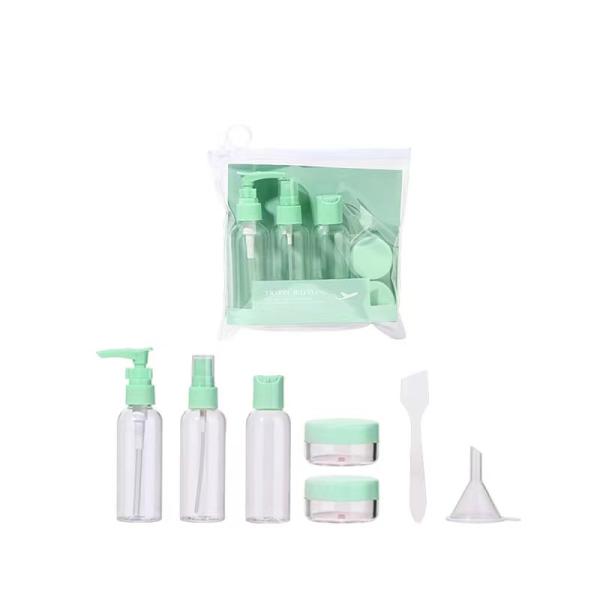 Travel Bottle Set Portable Refillable Plastic Shampoo Skin Care Spray Lotion Travel Cosmetic