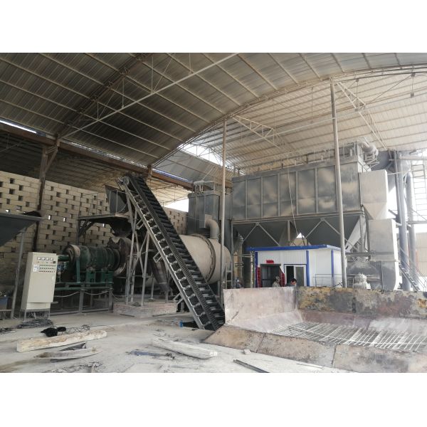 2.7m Inside Diameter Three Cylinder Dryer with Manual or Automated Control System for 50-60% to 10-15% Moisture Reduction
