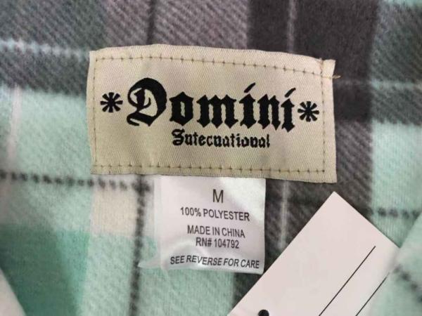 Long Sleeves Green Womens Plaid Flannel Shirts 100% Polyester