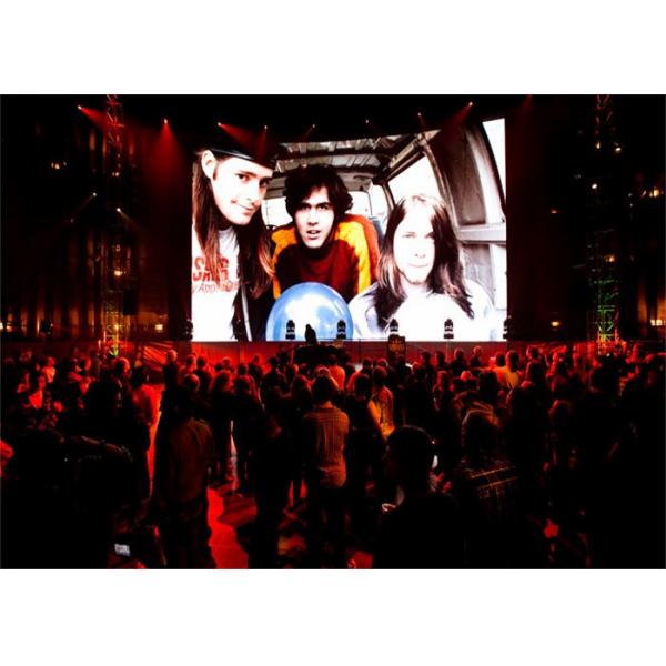 GOB High resolution   Big concert LED Advertising Screens P6 indoor SMD