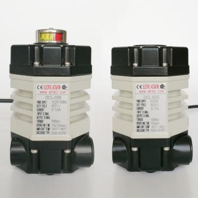 Atuador de posicionamento bonde do quarto de volta de 1.2KG 6W DCL