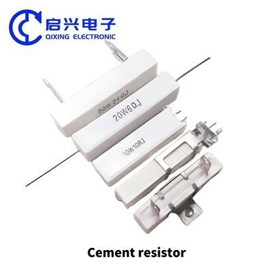 Cement Resistor 5W 10W 20W 0.1 0.22 0.33 0.47 0.5 1 2 5 10 1K 10K Ohms 5 Percent Leads