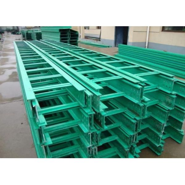 Fibreglass Cable Ladder Lightweight High Strength Frp Ladder Tray