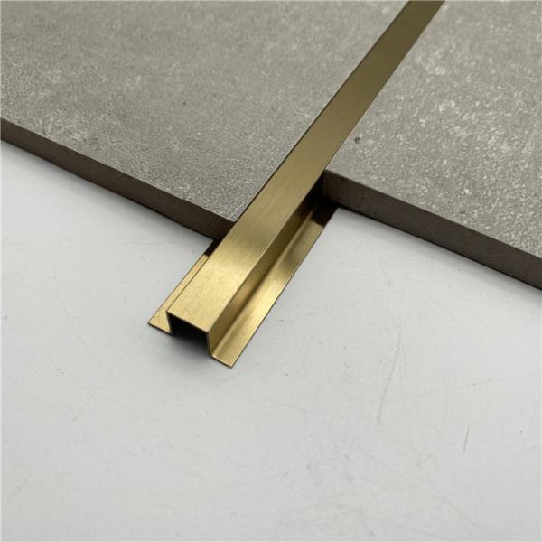 Decorative metal brass stainless steel carpet edge trim marble tile trim
