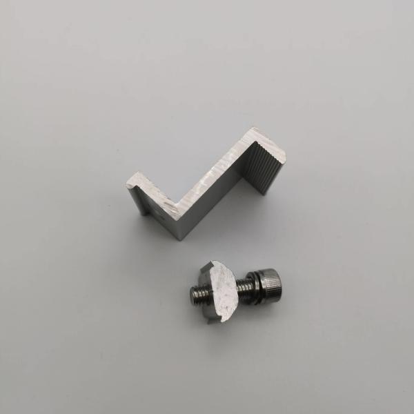 30mm 35mm Aluminum Mid Clamp For Solar Panel Mounting System